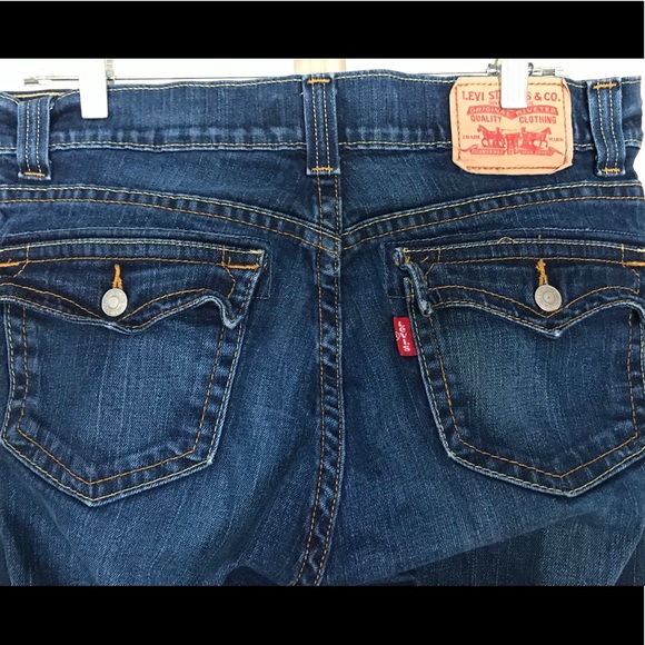 women's levi's 542 low flare